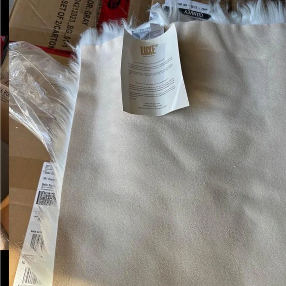 Faux Fur Area Rug - Picture 4 of 4